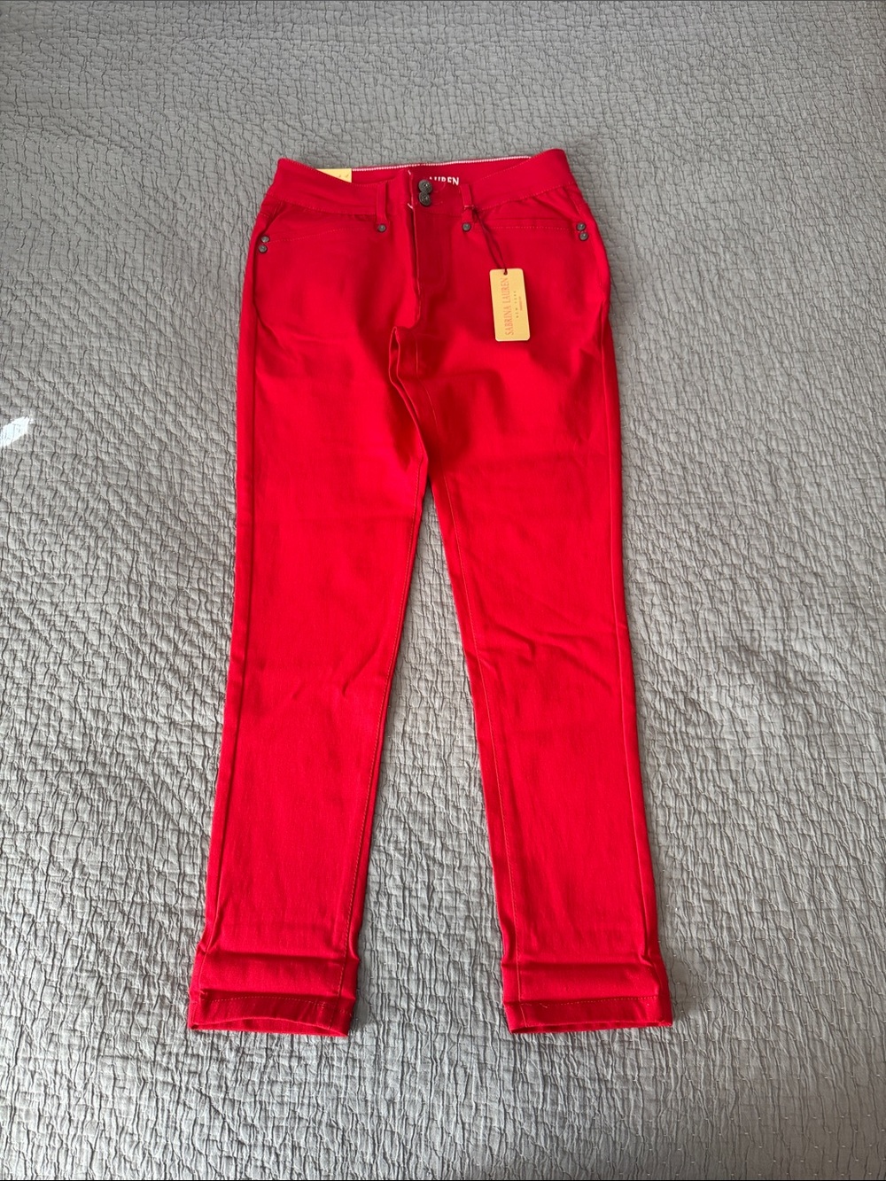 Sabrina Lauren Stretch Ankle Skinny Jeans